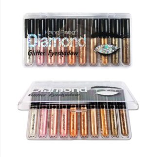 WhatsApp Image 2025-10-29 at 12.04.49_7ada41a0 Hangfeng Diamond Glitter Liquid Eyeshadow β Sparkling Multi-Color | Pack of 10