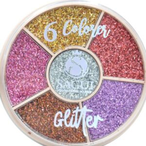 Home 3 in 1 radiant beauty kit – glitter eye palette, brightening concealer & heart cheek balm